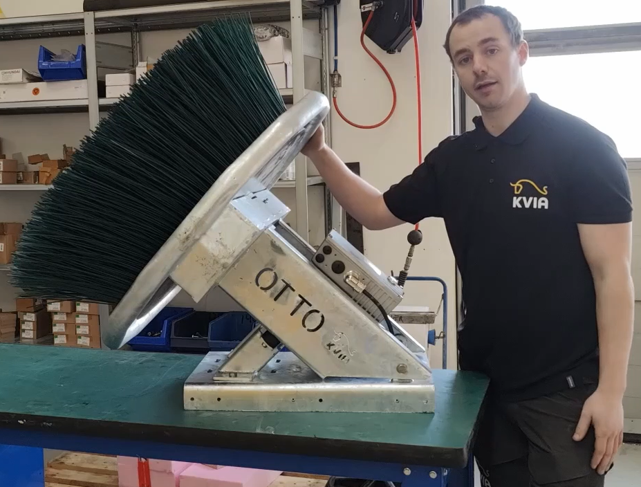 Kvia introducerer galvaniseret Otto kobørste